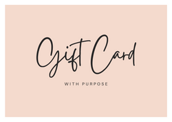 Purpose Foods Gift Card