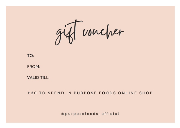 Purpose Foods Gift Card
