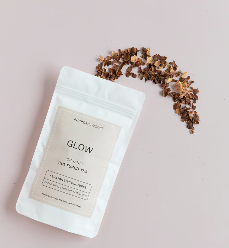GLOW | PROBIOTIC CACAO TEA (20 Bio Bags)